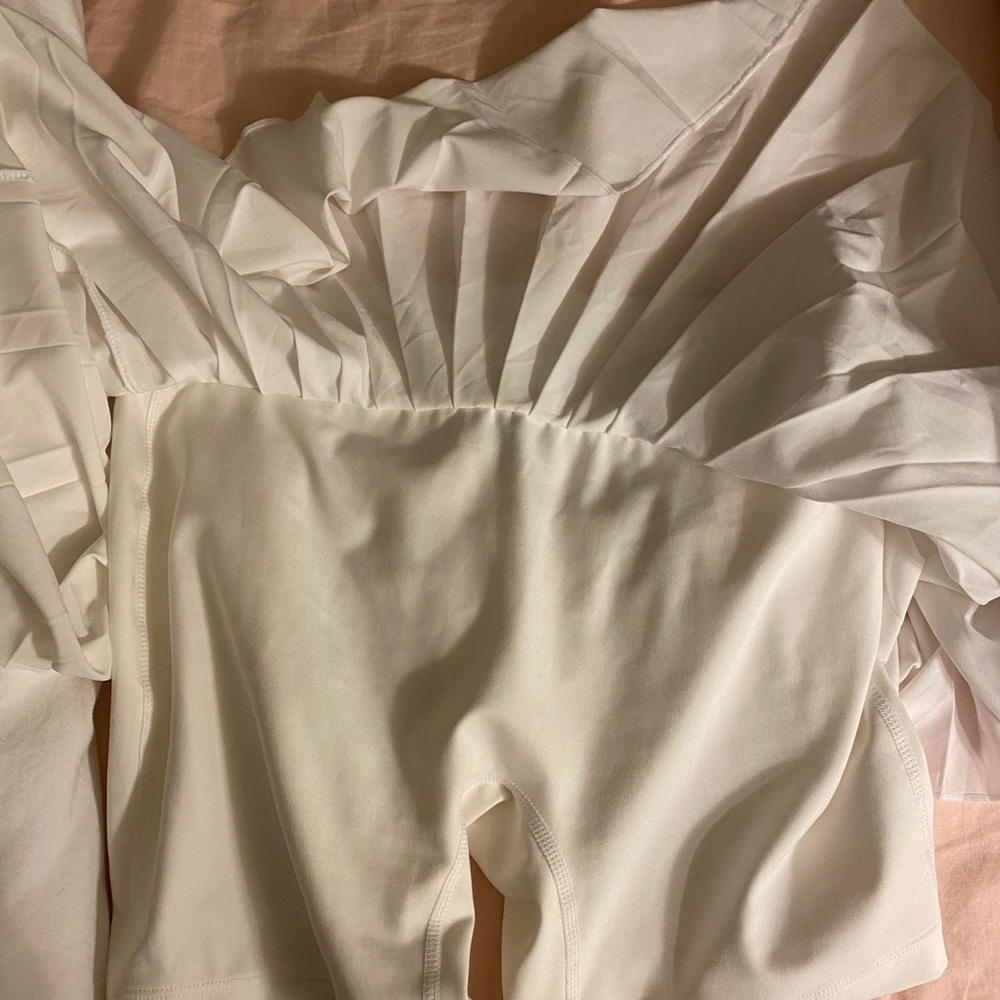 nike victory tennis skirt pleated white rare - Picture 3 of 4